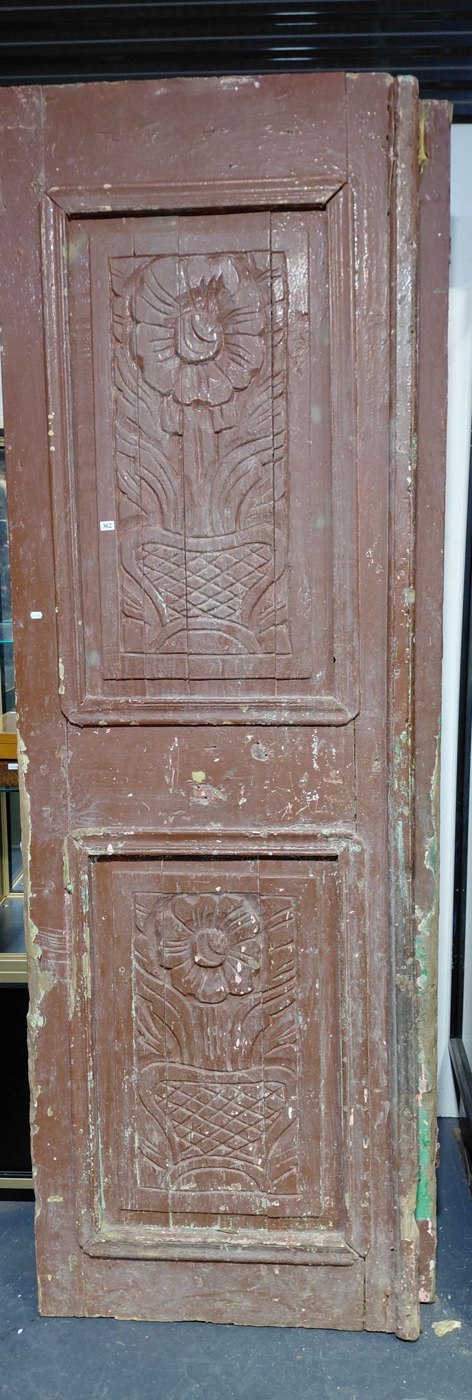 362 · SCRUBBED PINE FRENCH STYLE DOORS