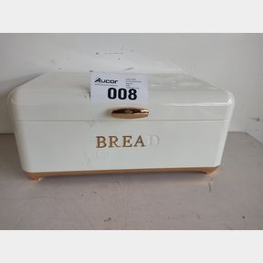 HOMEPRO - 4PC MODERN BREAD BIN CANISTER SET - CREAM