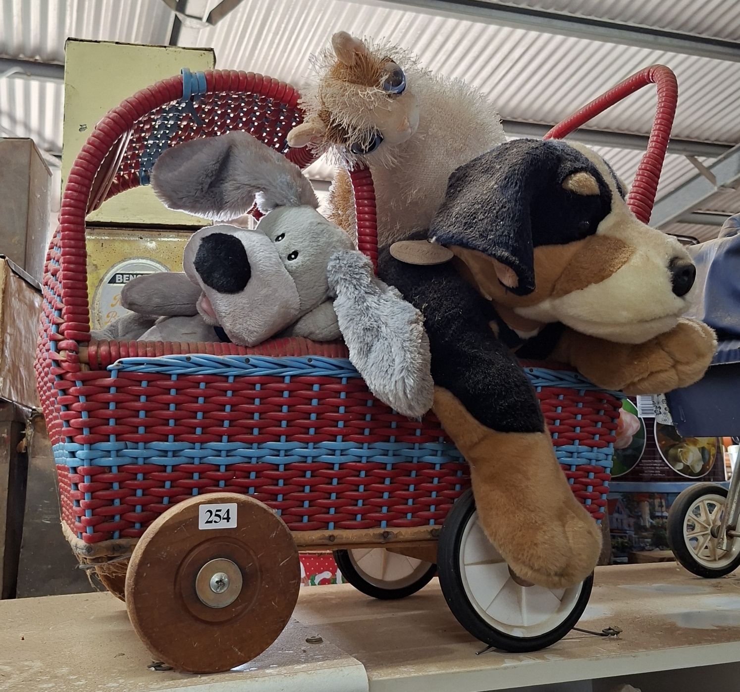 254 · WOVEN DOLLS PRAM
