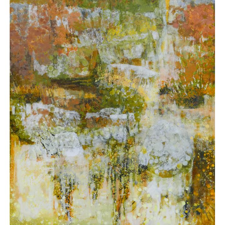 Kathleen Gemberling Adkison ''Fall Distillation'' Oil