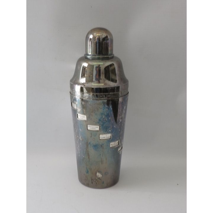 EARLY 20TH CENTURY SILVERPLATED COCKTAIL SHAKER