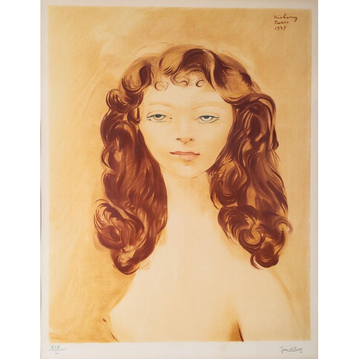 Mojżesz Kisling | Rudowłosa