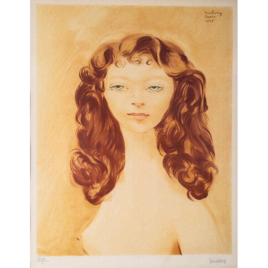 Mojżesz Kisling | Rudowłosa
