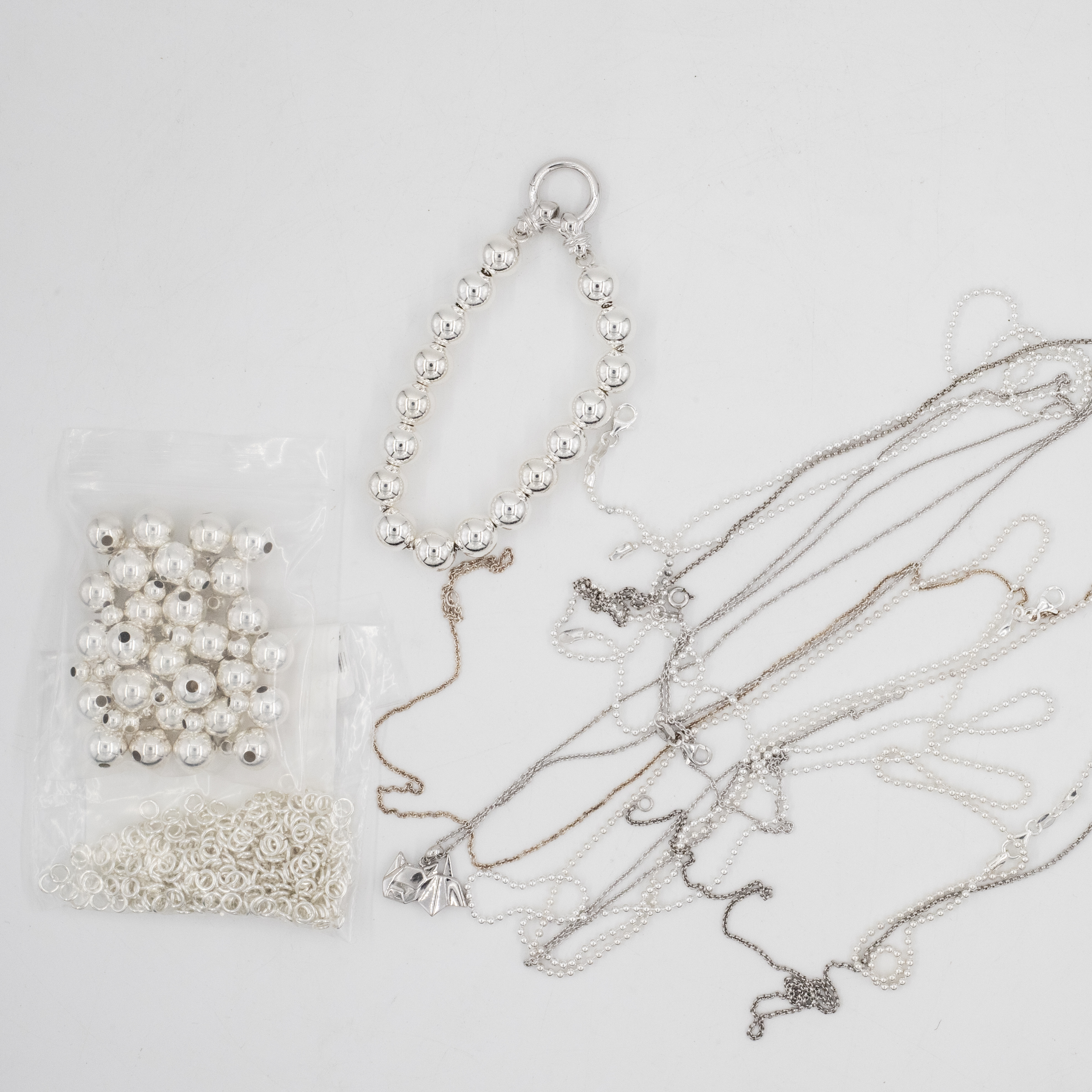295 · Mix Lot of Silver Jewellery