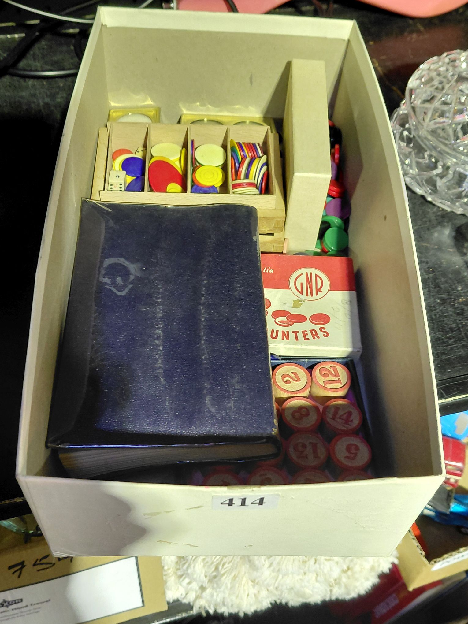 Silverplated Games, Counters And Brassware
