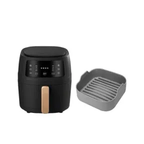 8L Air Fryer 2400W BPA Free Food Grade Silicone Air Fryer Basket |
