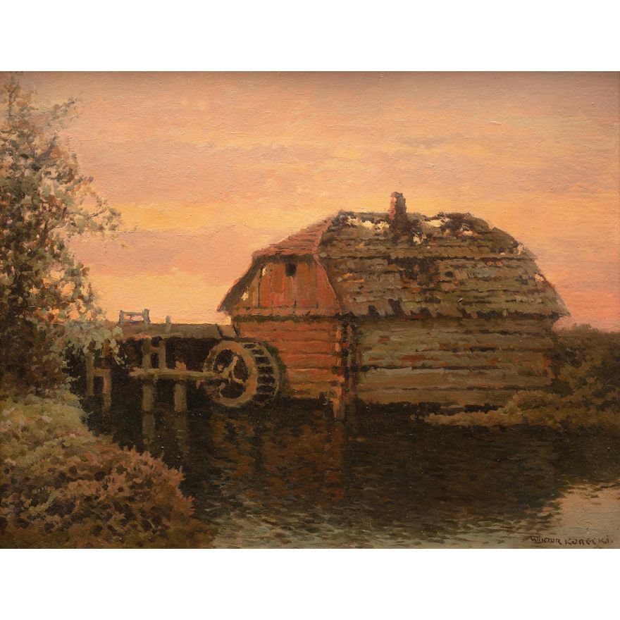 Wiktor Korecki | Młyn wieczorową porą
