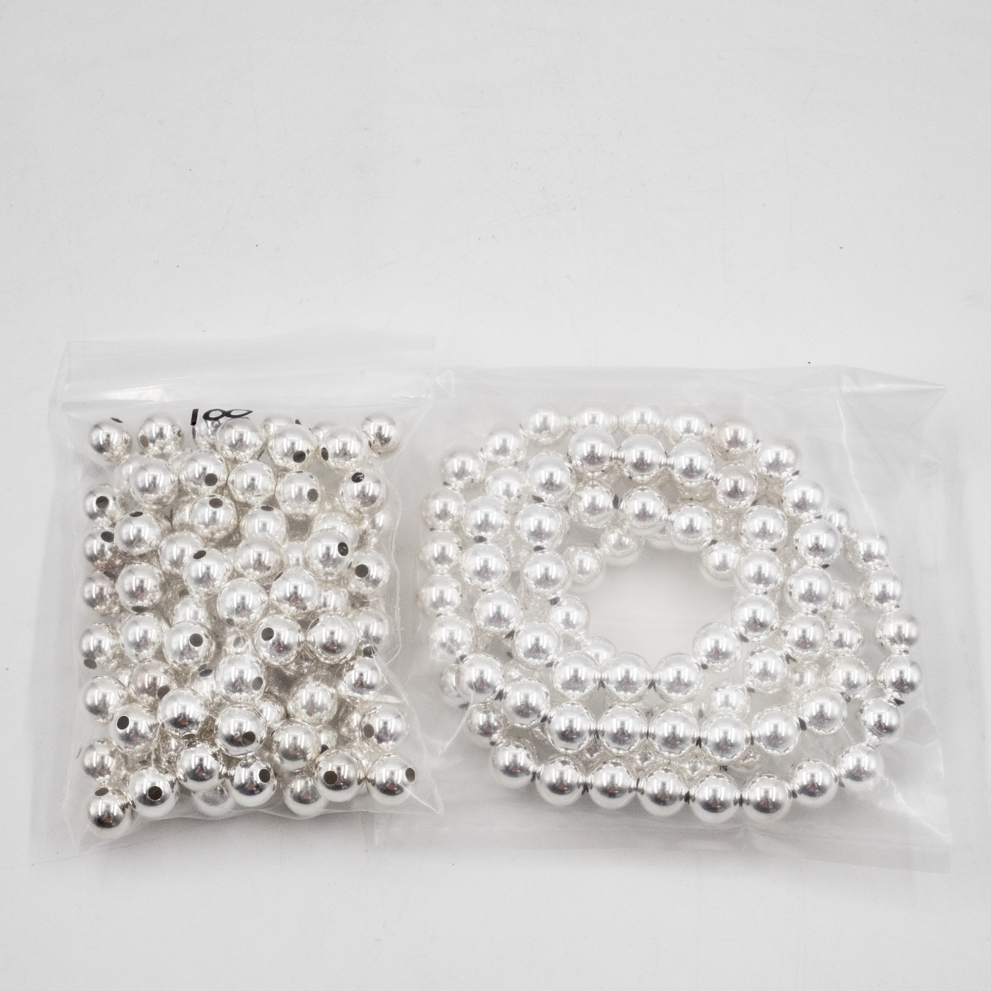 291 · Mix Lot of Silver Beads