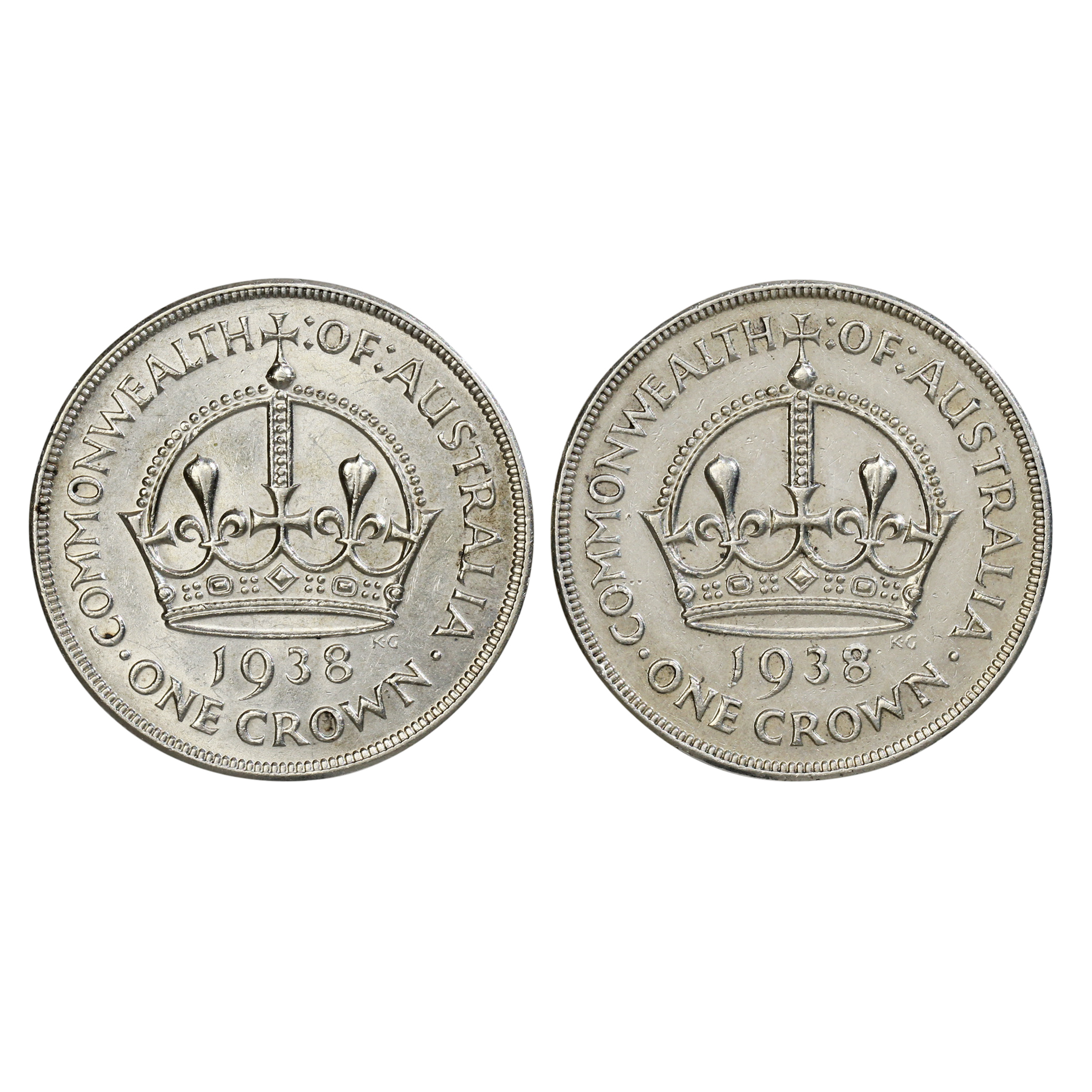 1129. · Group, George VI, Crown, 1938, aVF