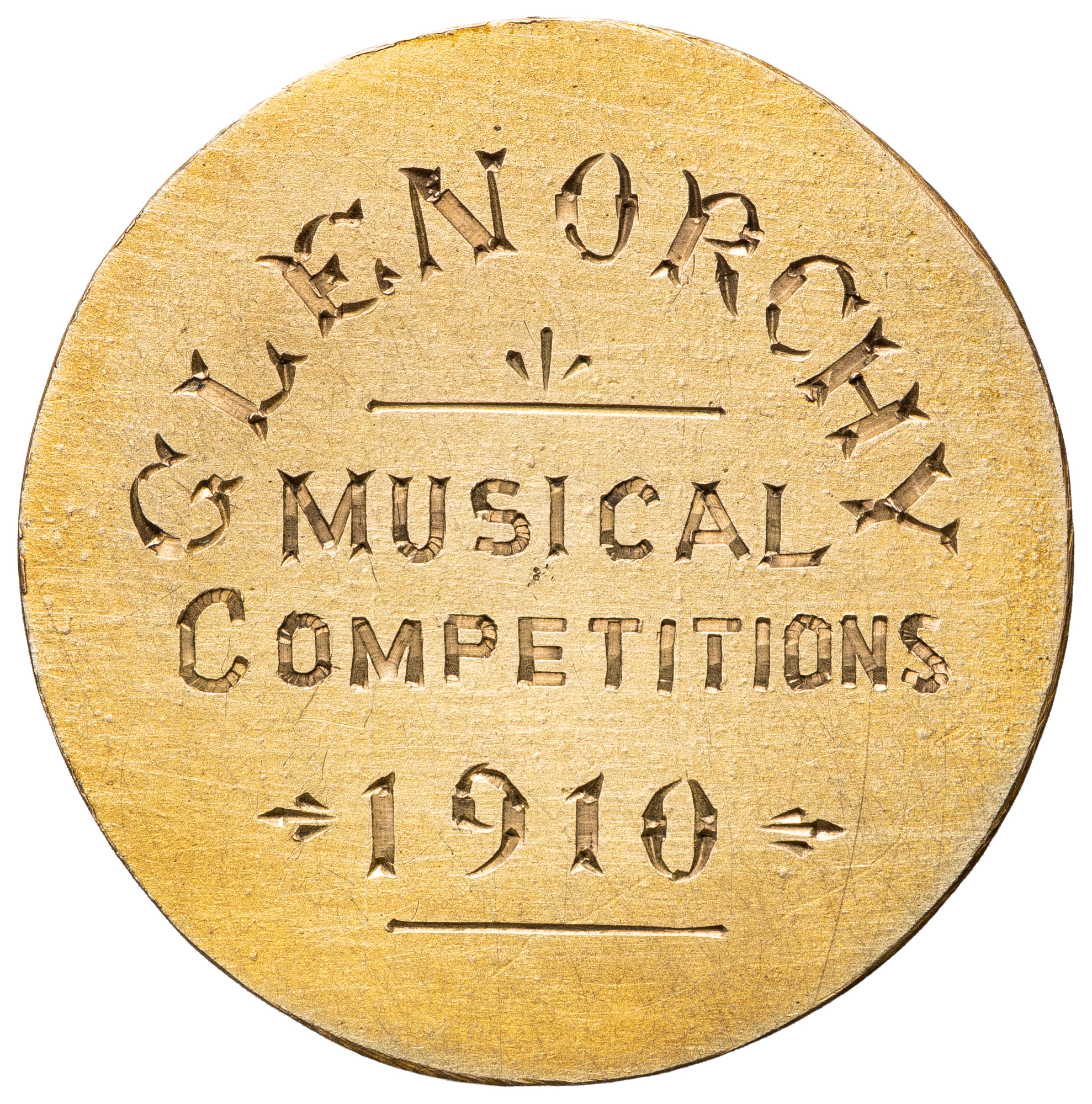 New Zealand, Glenorchy Musical Competition, 1910, EF