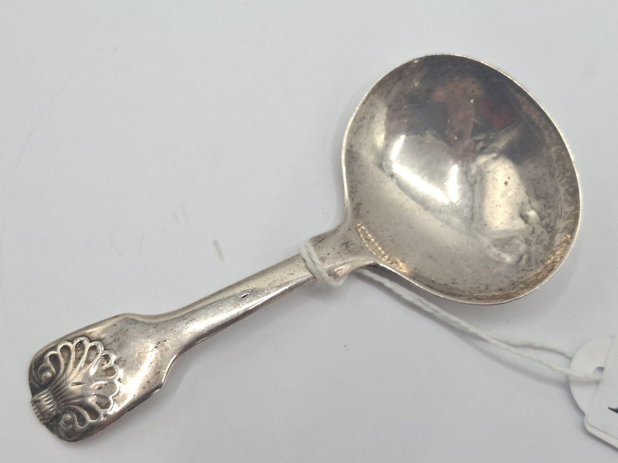 Georgian Sterling Silver Caddy Spoon