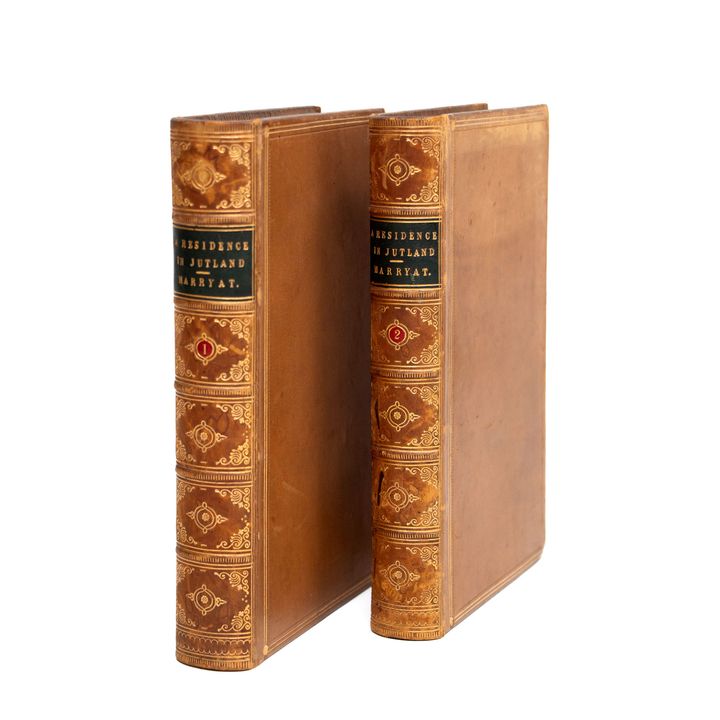 MARRYAT, HORACE  [2 volumes] - A Residence in Jutland, The Danish Isles and Copenhagen.