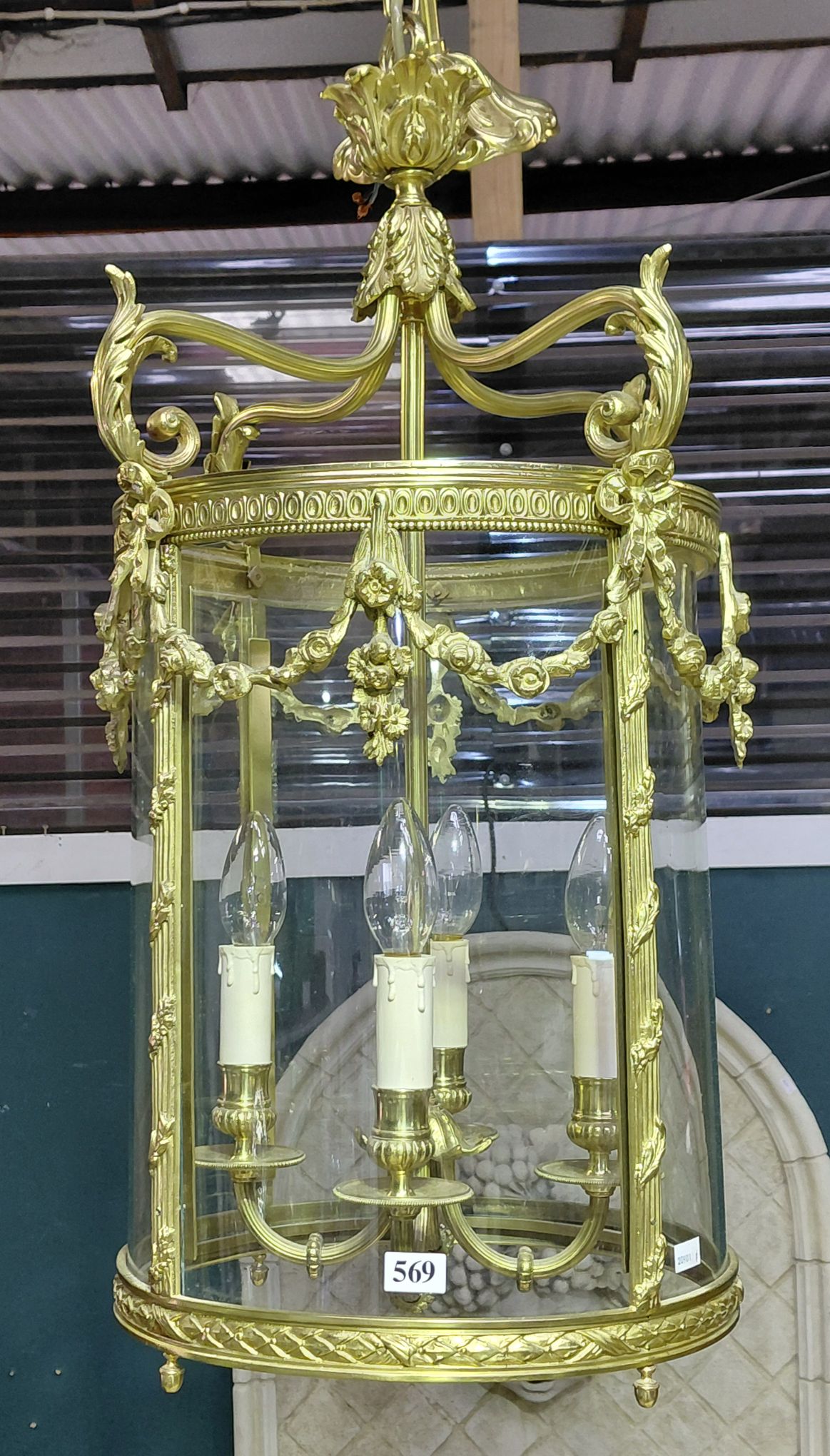 An Antique Portico Lantern