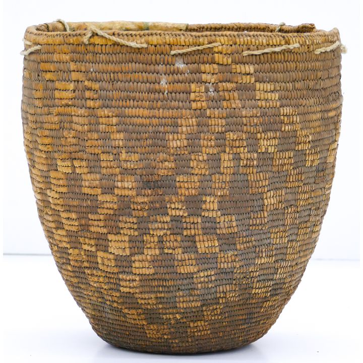 Antique Klickitat Indian Large Burden Basket