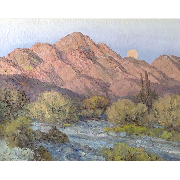 Rising Full Moon by Bill Freeman (1927-2013)