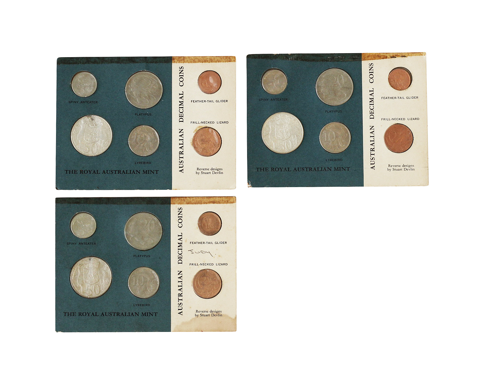 Sets, Elizabeth II, 1966, UNC
