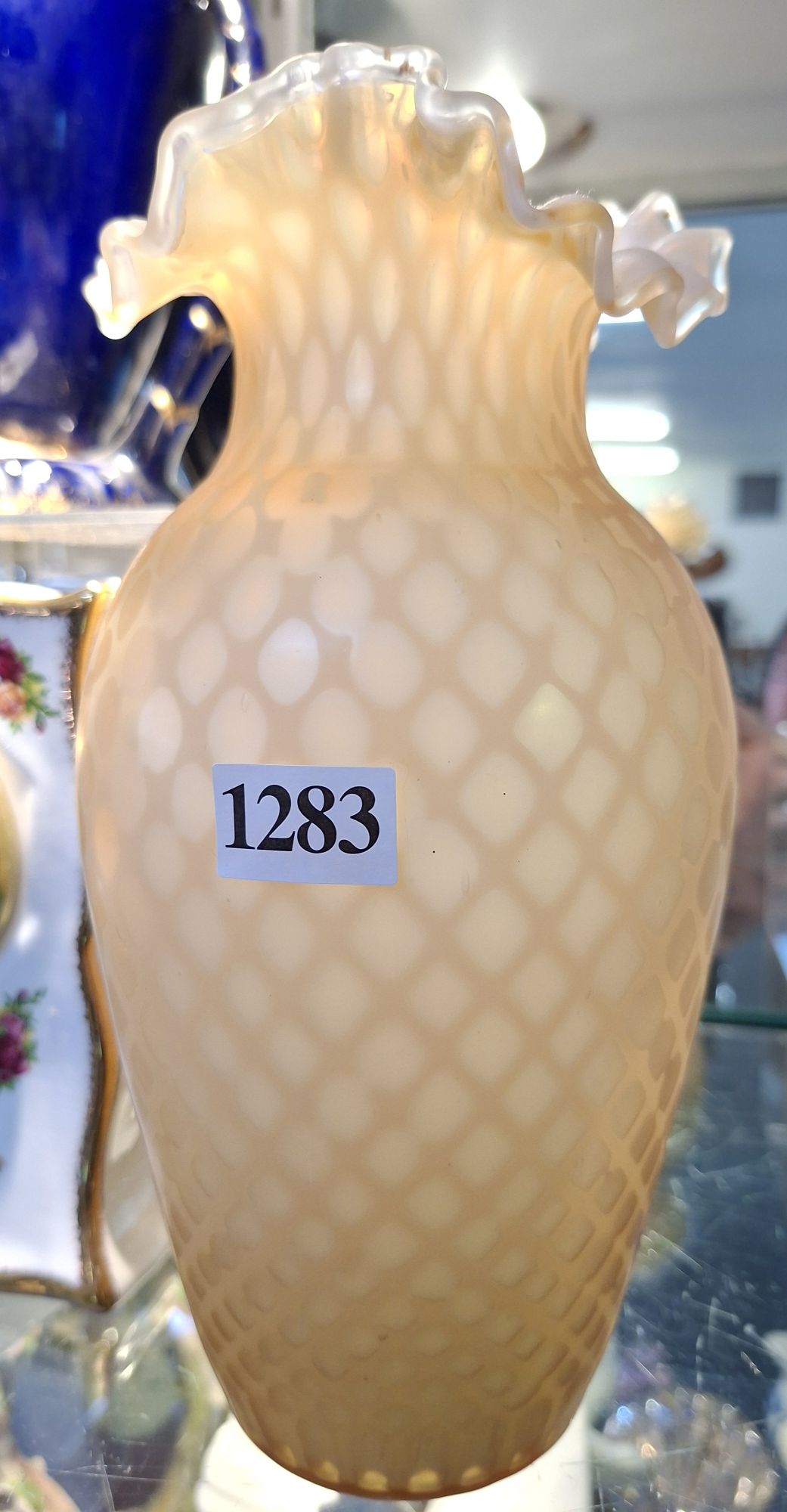 Satin Glass Vase