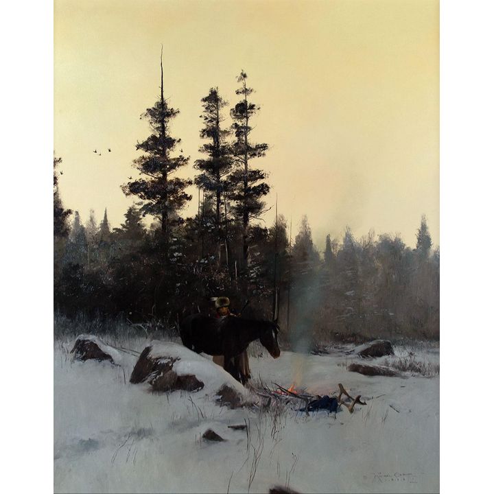 Wary Warmth by Michael Coleman (1946- )