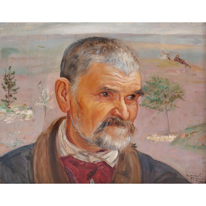 Portret mężczyzny, 1924 r.