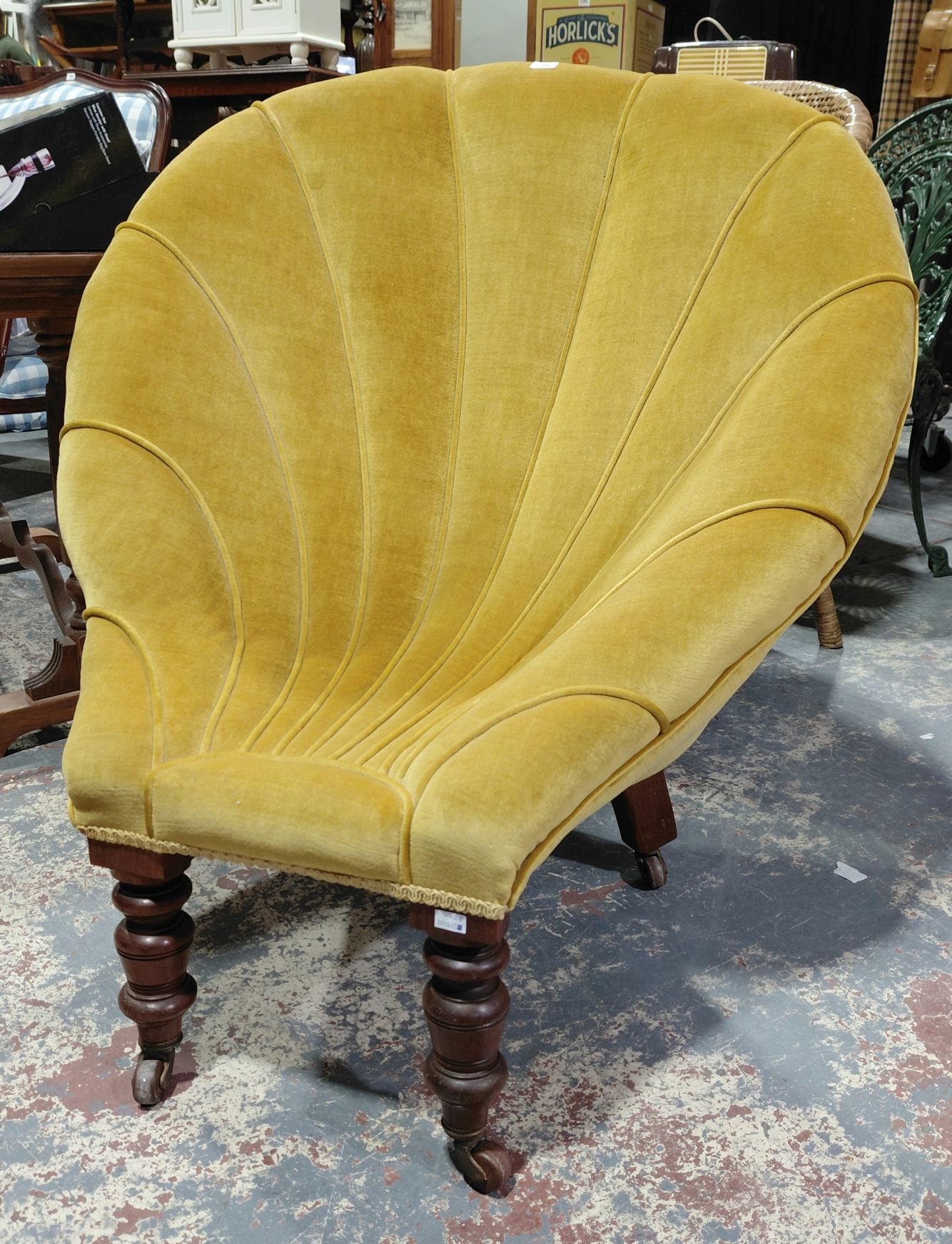 207 · 19TH CENTURY ARM CHAIR