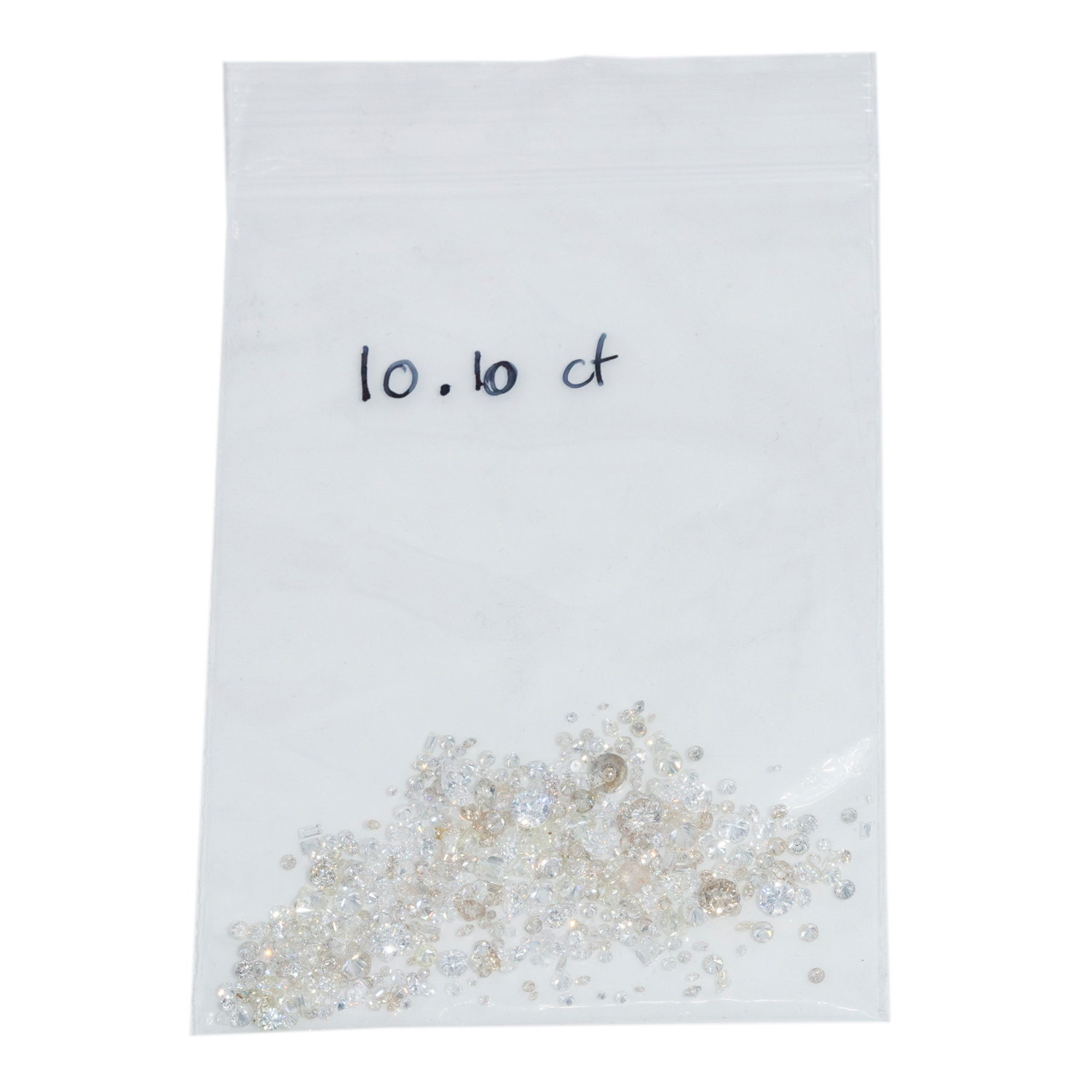 10 Carats Mixed Melee Diamond Parcel