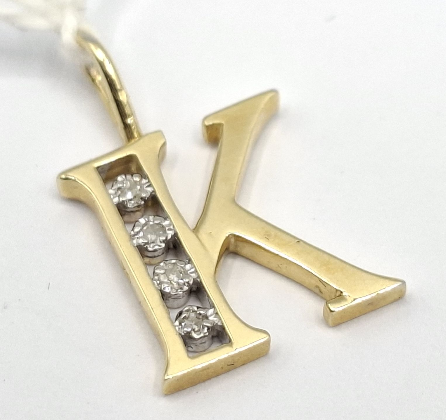 14ct Gold And Diamond Pendant