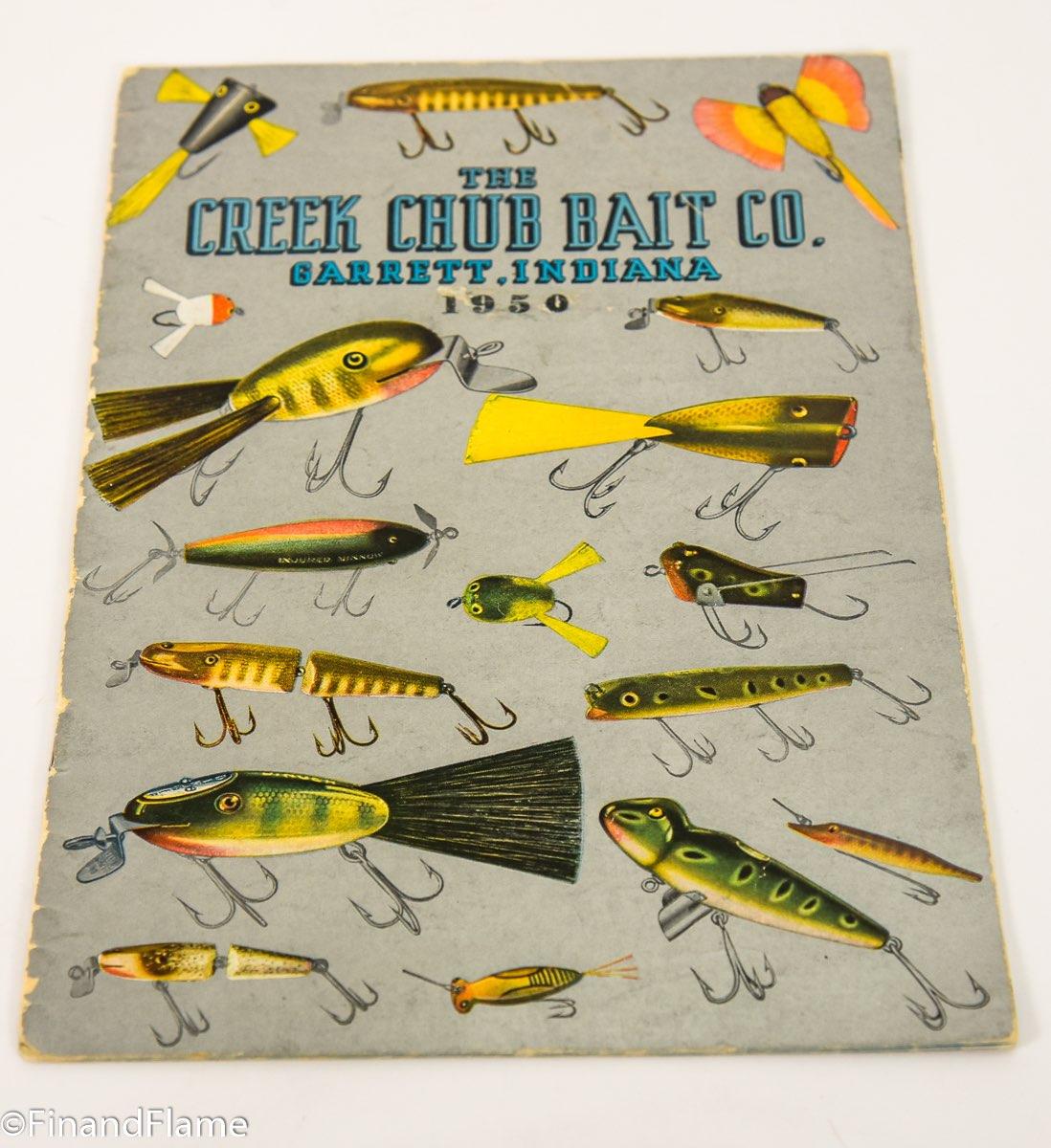 Scarce 1950 Creek Chub Bait Company Catalog