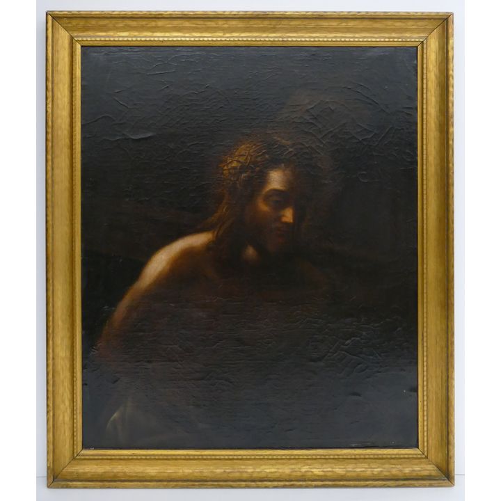 Robert Street 'Jesus Christ' Oil on Canvas, 1838