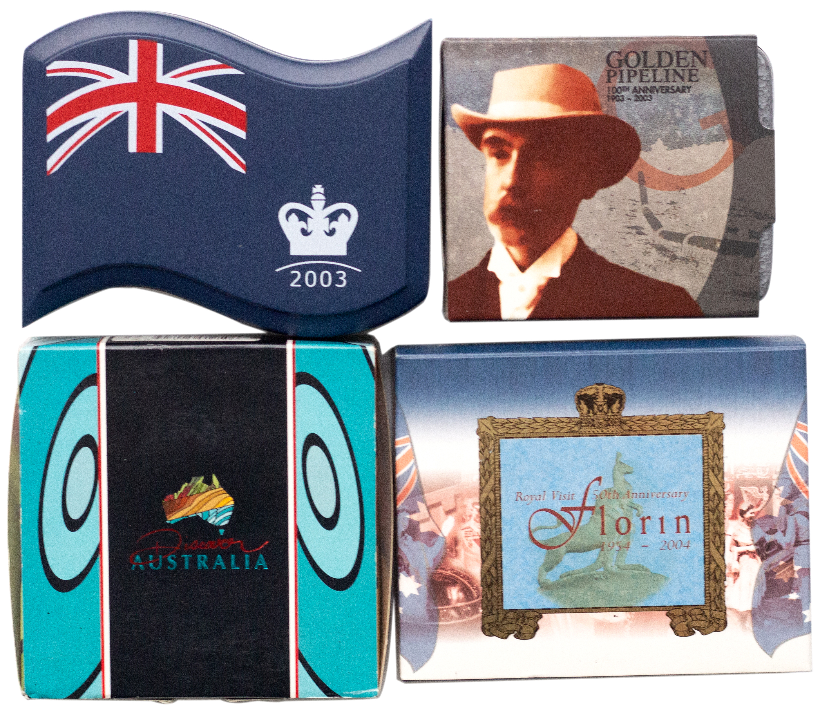Elizabeth II, Perth Mint, Proof One Dollar Issues, 2003 - 2006, FDC