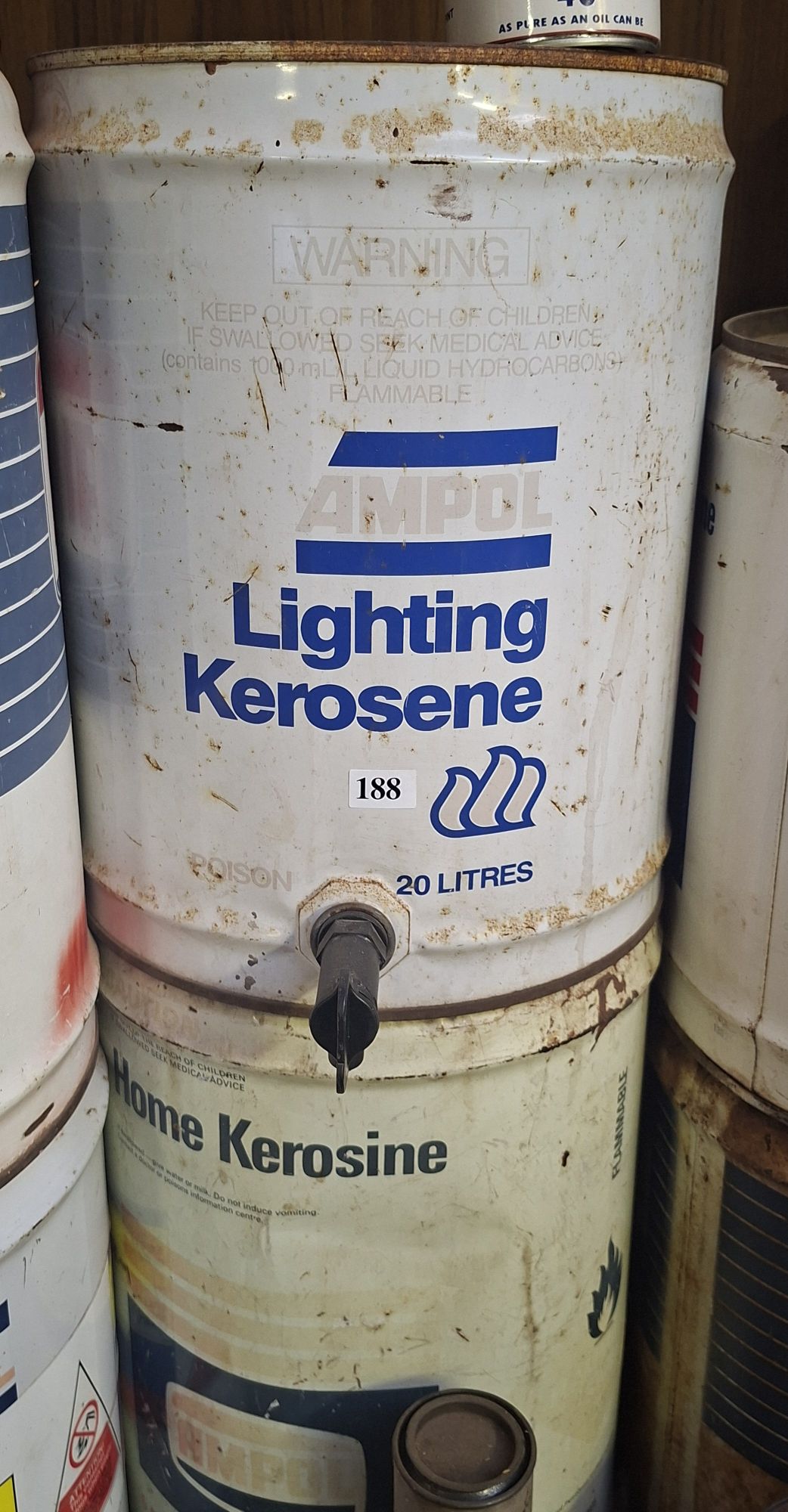 Ampol Kerosine Drums