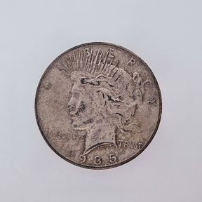 1935-S Liberty Peace Silver Dollar - 90% Silver