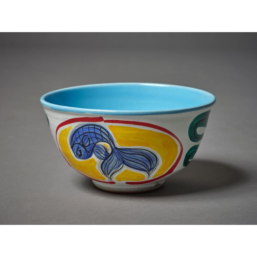 Warren Tippett - Painted bowl