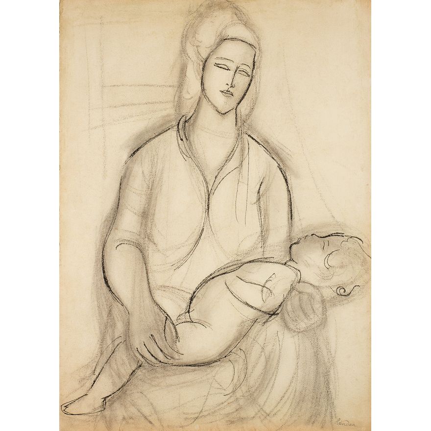 Zygmunt Landau | Mother and child