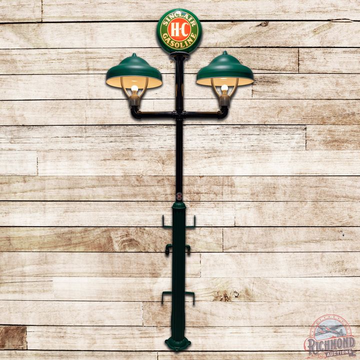 Service Station Water Air Lighted Tower Sinclair