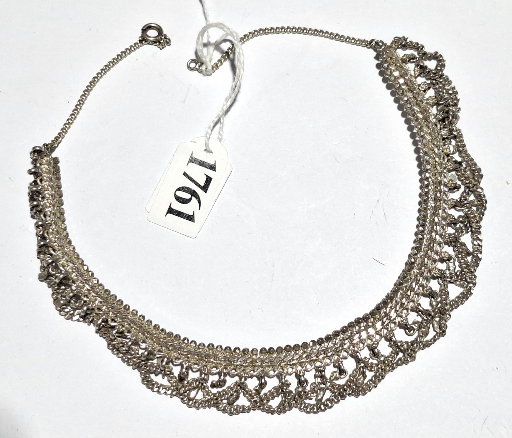 STERLING SILVER FILIGREE NECKLACE