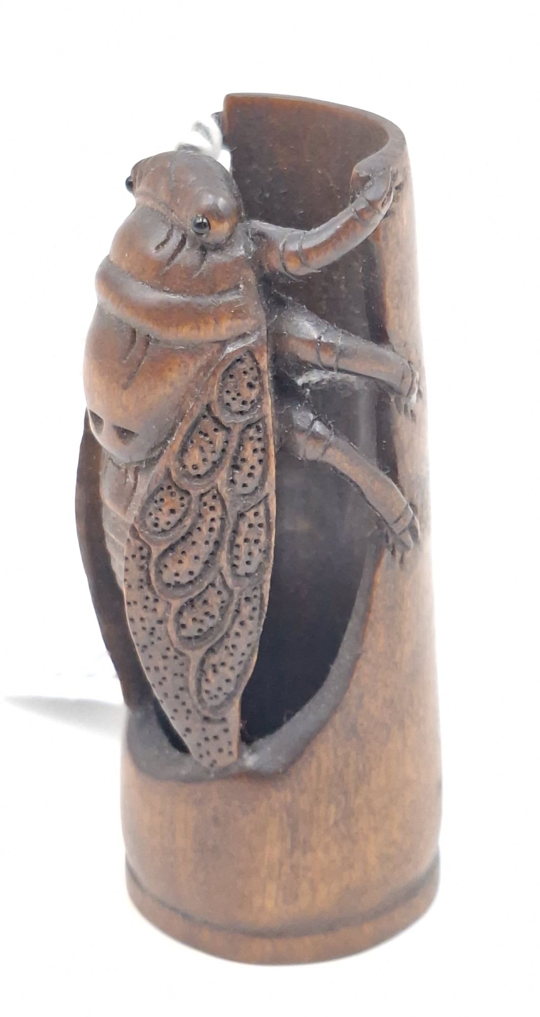 1284 · JAPANESE BOXWOOD NETSUKE