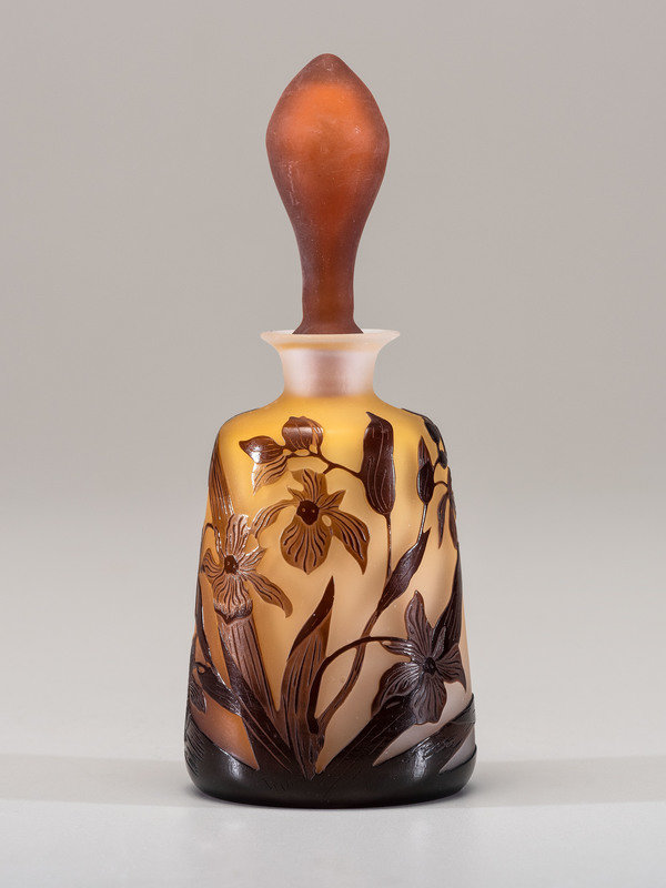 Émile Gallé
(French, 1846–1904)
Perfume Bottle