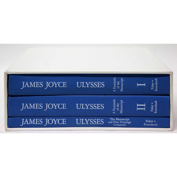 JOYCE, JAMES - Ulysses. A Facsimile of the Manuscript.