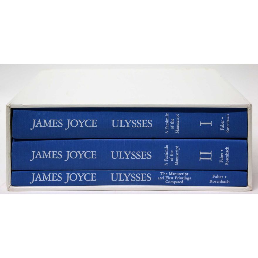 JOYCE, JAMES - Ulysses. A Facsimile of the Manuscript.