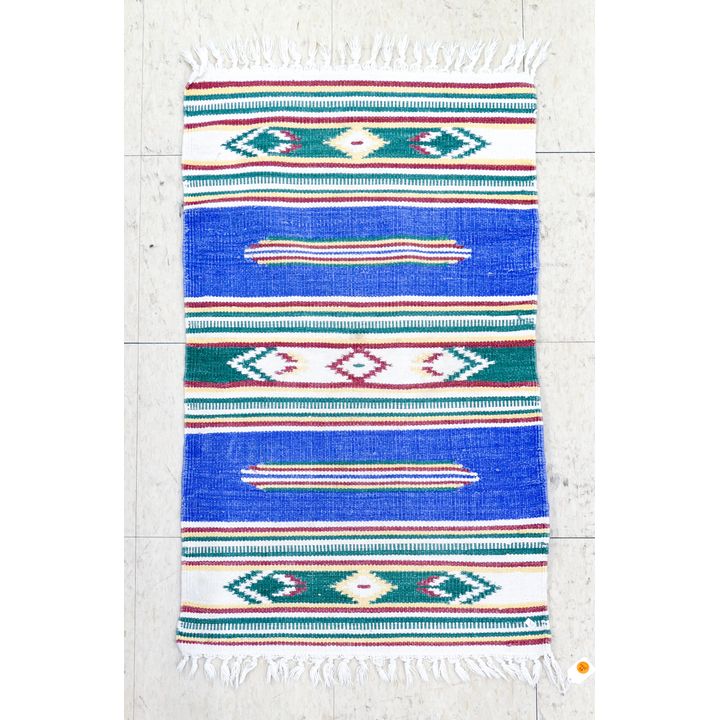 Southwest Style Woven Rug Mat 1'10''x3'