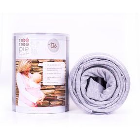 Noonoo Pie Tie Baby Wrap Carrier Charcoal Melange |