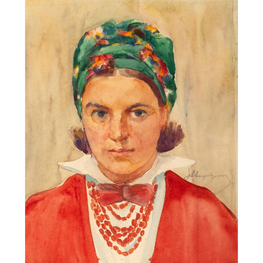 Aleksander Augustynowicz | Portret dziewczyny