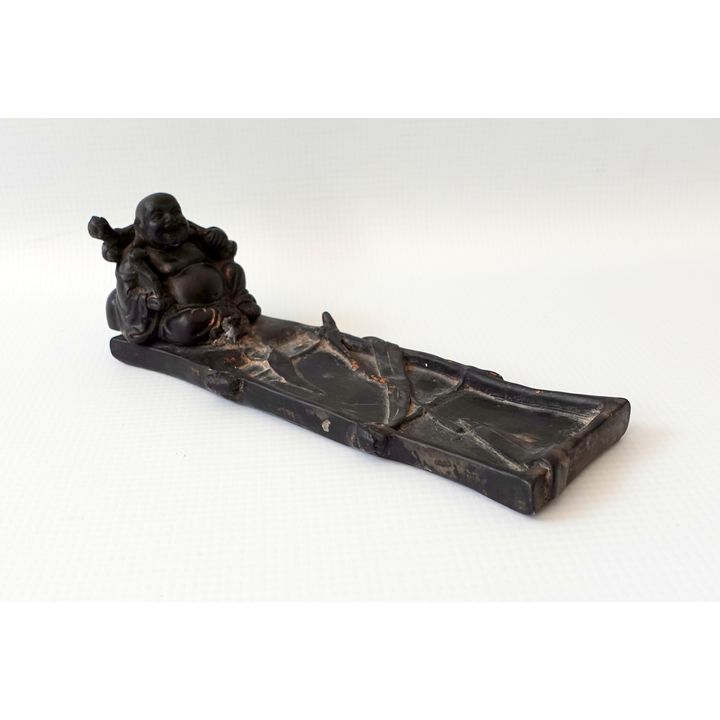 ORIENTAL CARVED BRUSH TRAY