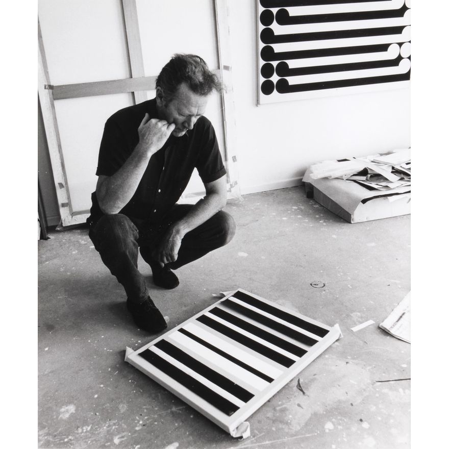 Marti Friedlander 'Gordon Walters Photographed for Contemporary New Zealand Painters'