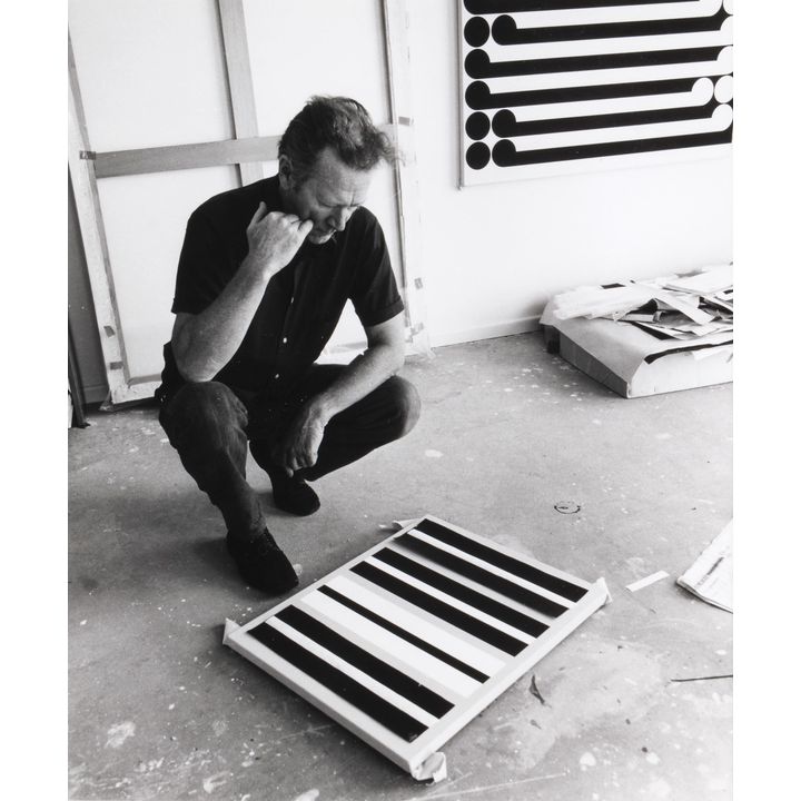 Marti Friedlander 'Gordon Walters Photographed for Contemporary New Zealand Painters'