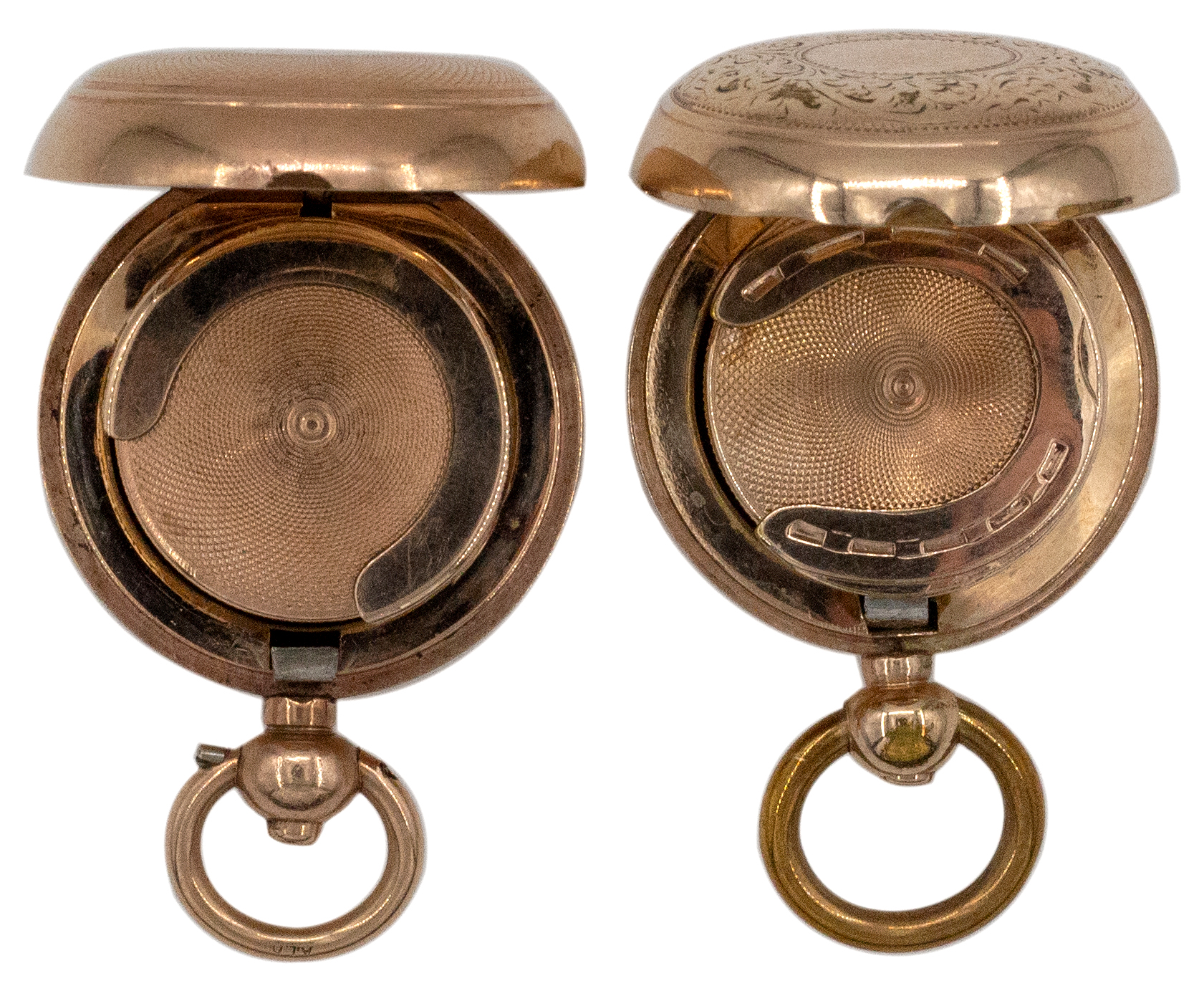 Rolled Gold Sovereign Cases, c.1910, VGC