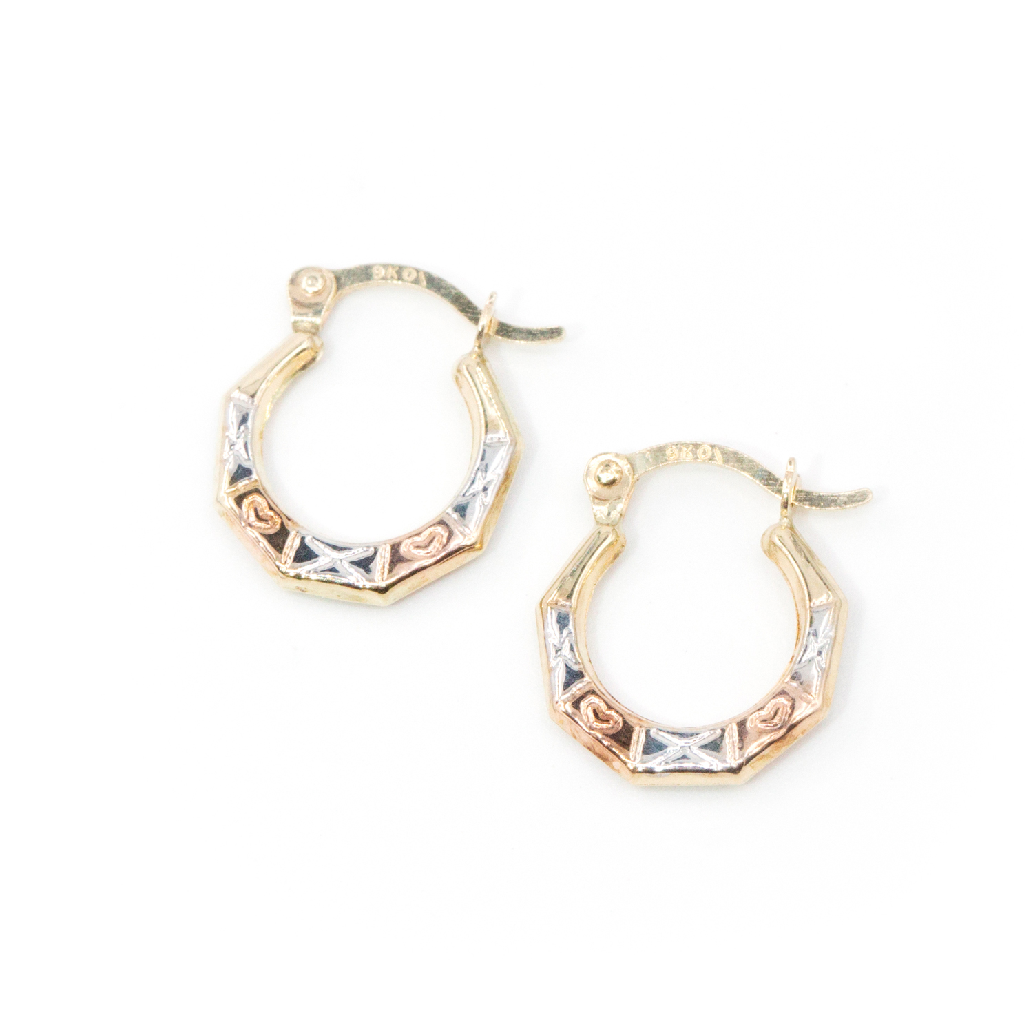 9ct Gold Hoop Earrings