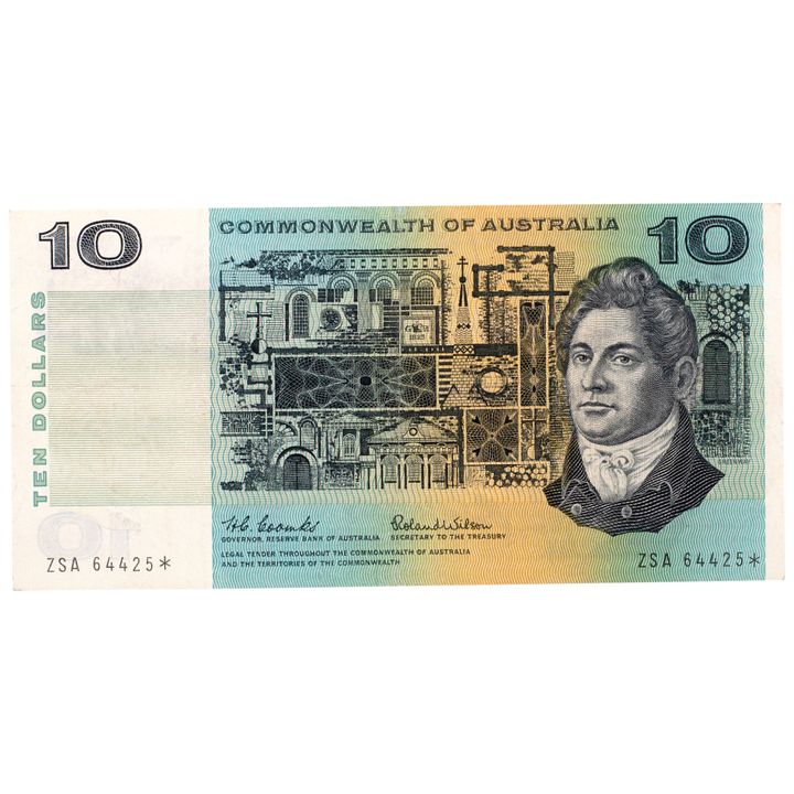 Coombs/Wilson, Ten Dollars, 1966, gVF