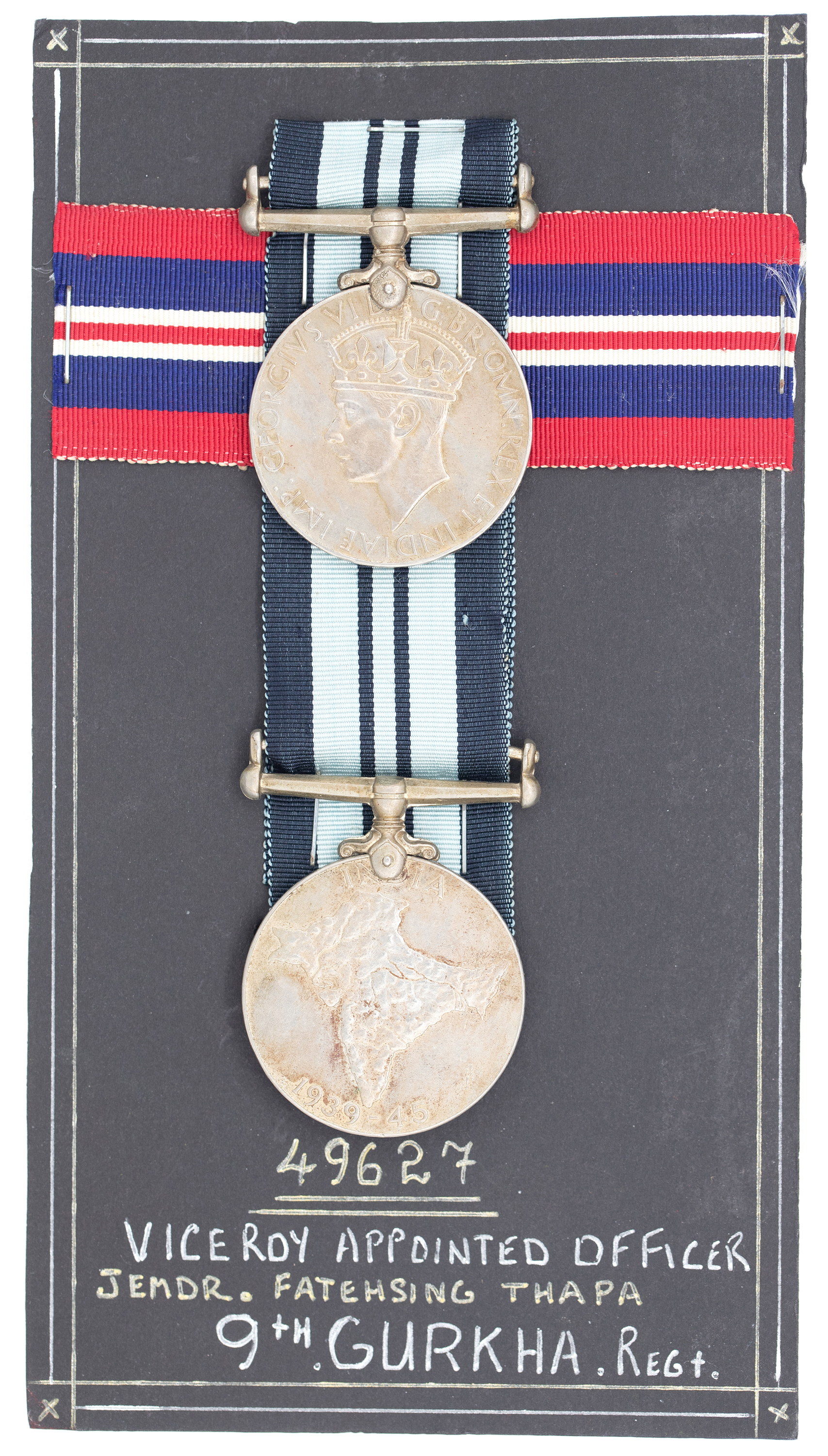 India, Pair to Gurkhas, 1939 - 1945, VF