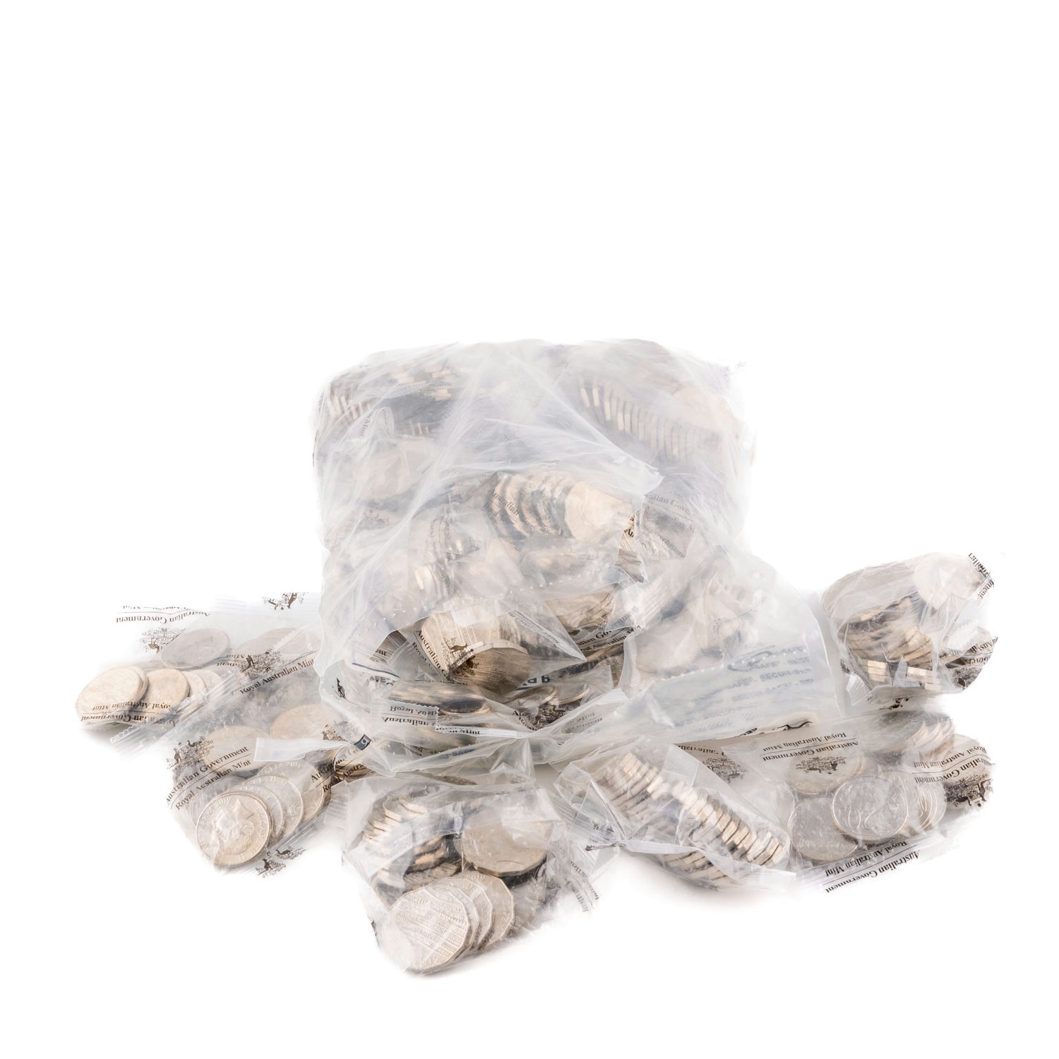 Elizabeth II, Five Cents - Fifty Cents, 2018 - 2019, UNC